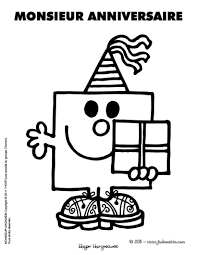Coloriage A Imprimer Monsieur Anniversaire Coloriage Anniversaire Coloriage A Imprimer Dessin Anniversaire