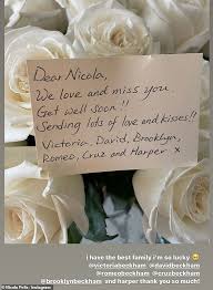 Every moment i breathe without having you by my side is every moment lost! Nicola Peltz Shows Off A Beautiful Bouquet Of Flowers Sent By The Beckhams Aktuelle Boulevard Nachrichten Und Fotogalerien Zu Stars Sternchen