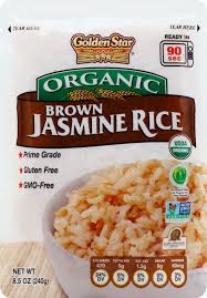 Brown rice is thicker due to its outer. Golden Star Organic Jasmine Brown Rice Ready To Heat Microwaveable Rice Bowl 8 5 Oz Walmart Com Walmart Com