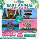 Happily Painted Baby Animals Art Camp in Selah