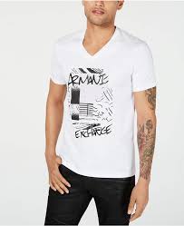 Armani exchange men soft cotton/spandex mix polo t shirt black/grey new. Armani Exchange Men Logo Graphic V Neck T Shirt Armani Exchange Men Man Logo Armani Exchange