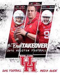 2016 Houston Football Media Guide by David Bassity