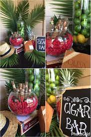 Havana nights themed party supplies. Cigar Bar For My Husband S Havana Nights Themed Birthday Party Fedora Cigars Limes Diy Chalkboard Sign Havana Theme Party Cuban Party Havana Nights Party