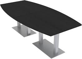 Amazon.com: SKUTCHI DESIGNS INC. Harmony Series 8 Person Boat Shaped Conference  Table with Matte Black Square Metal Base Modular Meeting Room Tables for  Offices, Training Rooms, and Homes | Black Cypress –