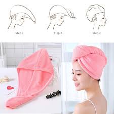 If your hair is too dry, it might need a reset in the form of a fresh cut. Buy Microfibre Hair Fast Drying Towel Wrap Womens Girls Ladys Towel Quick Dry Hair Hat Cap Turban Head Wrap Bathing Tools Online In Vietnam 4000614200303