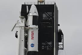 Today's launch also marks the start of the commercial crew era of u.s. Spacex Launch Expected To Draw Crowd Of 500 000 As Astronauts Set For Mission South China Morning Post
