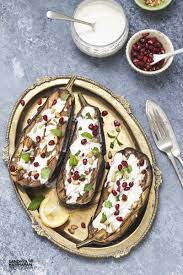 Roasted Aubergine With Tahini Dressing Recipe Recipe Tahini Dressing Food Find Recipes