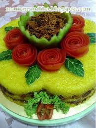 Dari Dapur Madihaa Pulut Kuning Berhias Tempahan Resep Ulang Tahun Penyajian Makanan Resep Makanan
