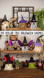 Diy Dollar Tree Halloween Gnomes Pinterest
