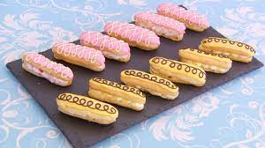 Mary berry shocked viewers with her potato, cheese and leek pie recipe. Mary S Lemon And Raspberry Eclairs Recipe Pbs Food Raspberry Eclairs British Baking Show Recipes Eclair Recipe
