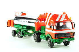 Mercedes Asphalt Truck and Trailer