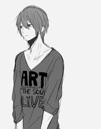 Deku has friends at america who missed him very much and at u.a everyone hated him and one day he had enough he got a texted from one of his friends and they made a plan for cute anime guys. Anime Black And White Boy Posted By Sarah Johnson
