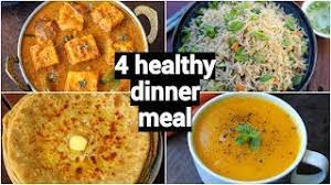Punjabi cuisine is completely filled with creamy and rich gravy based curries mainly offered for lunch and dinner. 4 Healthy Quick Dinner Recipes Easy Dinner Party Recipe Ideas Indian Dinner Meal Ideas Youtube