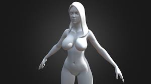 Stylized Female Large Breasts Highpoly version - Buy Royalty Free 3D model  by Rodesqa (@rodesqa) [99ac739]