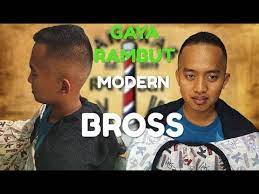Model potongan gaya rambut tentara indonesia amerika keren. Model Rambut Modern Bross By Pangkas Rambut Aby Youtube