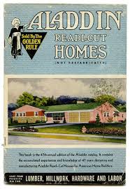 From 1900 to about 1920 house plans are often seen in plan books with and without bathrooms. Aladdin Readi Cut Homes Not Prefabricated 1950s House Plans 47th Annual Edition