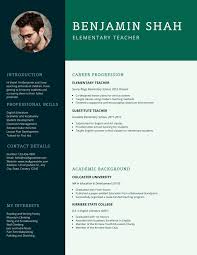 These teacher resume examples coupled with matching cover letter examples display the power of our professional resume writing skills and creative design abilities. Blue And Green Simple Teacher Resume Templates By Canva