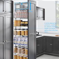 Organize your kitchen pantry for storage & quick prep. Pull Out Pantry Storage Solution Wire Baskets Arova Melbourne