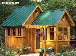 These outdoor shed plans for a 10 x 16 ft shed is suitable for most backyard needs. 8 10 Gable Backyard Shed Plans Blueprints To Make Wood Shed