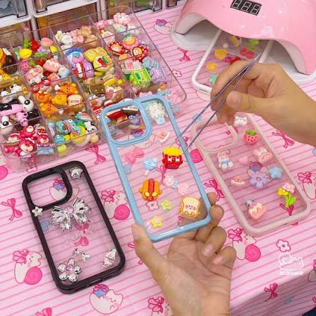 DIY - Ốp điện thoại (10 charm)