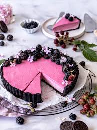 Anschliessend den unbeschrifteten mürbeteigboden umkehren und die creme. Brombeer Oreo Ombre Tarte Emma S Lieblingsstucke
