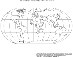 Printable Blank World Outline Maps Royalty Free Globe Earth