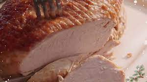 How to truss a turkey. Simon Howie Rolled Turkey Breast Joint Easy Carve Totally Delicious Youtube