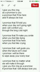 If A Guy Gives Me A Promise Ring This Is What It Means Promise Ring Quotes Promise Quotes Quotes