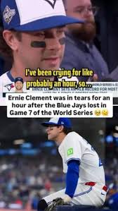 Ernie Clement Crying After Game