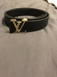 Louis Vuitton Men S Black Belt Gold Buckle Size 48 120 Fashion Clothing Shoes Accessories Mensaccessories Belt Louis Vuitton Men Belt Louis Vuitton Store