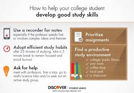 For example, they might like a german music band. Help Your College Student Develop Study Skills For College