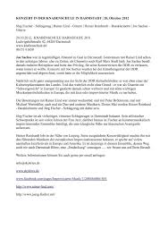 KONZERT IN DER KNABENSCHULE IN DARMSTADT ...