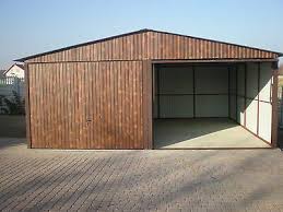 Kfz Lager Kfz Werkstatt Blechgarage Dach Und Wande Trapezblech Feuerverzinkt Standard Jeder Blechgarage Verstarkte Blech Fertiggaragen Doppelgarage Garage