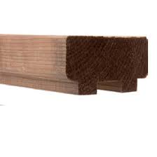 Main Courante Pour Main Courante Moka Bois Brut H 260 X L 7 Cm Bois Brut Main Courante Main Courante Exterieure