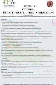 What does vic mean in health? Vic Health Updates Novel Coronavirus Covid 19 Environmental Health Australia Victoria Ltd