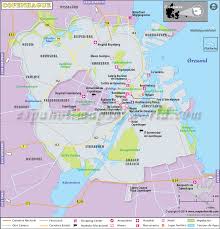 Mapa de países bálticos (en el sentido amplio del nombre, como países con acceso al mar báltico): Mapa De Copenhague Capital De Dinamarca