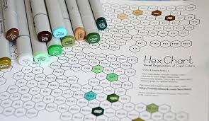 Copic Hex Chart Copic Coloring Tutorial Card Making