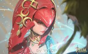 Zelda Character Illustration Magic The Legend Of Zelda Wlop Mipha The Legend Of Zelda Breath Of The Wil In 2020 Legend Of Zelda Breath Of The Wild Zelda Characters