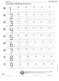 5 Writing Numbers Worksheet In 2020 Writing Practice Worksheets Number Writing Worksheets Writing Practice Kindergarten