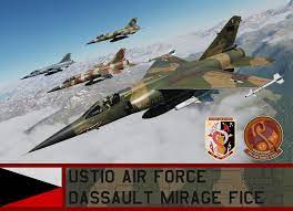 Ustio Air Force Mirage-F1CE - Ace Combat Zero (29th AFU)
