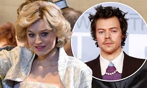 When not in semicharacter, her style is pretty consistent. The Crown S Emma Corrin Strikes Up Friendship With Harry Styles Daily Mail Online