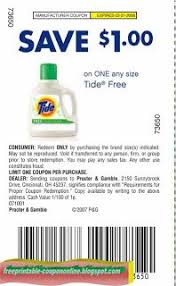 Free Printable Tide Coupons In 2020 Tide Coupons Printable Coupons Free Printable Coupons
