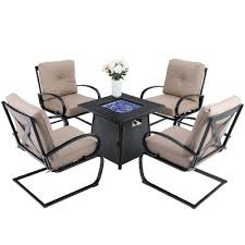 Outdoor fire pit furniture is used in this case. Fire Pit Sets Target
