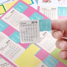 2019 Calendar Sticker 2019 Calendar Index Sticker Index Etsy In 2020 Calendar Stickers Journal Stickers Planner Stickers