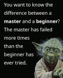 Master Vs Beginner Motivational Memes Star Wars Memes Quotes To Live By