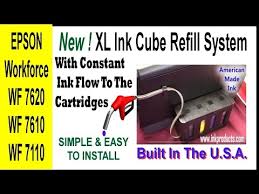 Cis Sublimation Ink System For Epson Wf 7110 Wf 7610 Wf 7620 Wf 3640 Wf 3620 Printers Youtube