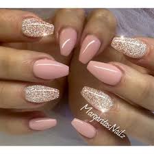 Nail Ideas Pink And Gold Nails Acrylic Nails Pink Glitter Nails Pink Nails Prom Nails Nail manicure nail ideas acrylic nail art.