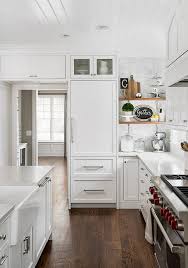 Like Transition To Tall Wall Pantry Fridge Shelves With Back Splash Min To Under First Kitchen Cabinet Layout Kitchen Design Kitchen Design Ideas Dark Cabinets