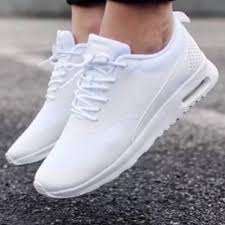 This is all sat atop an eva midsole with visible airsole unit, a perfect twist of. Nike Air Max Thea All White Nike Shoes White Sneakers Women All White Sneakers