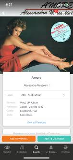Alessandra Mussolini S Album Amore Turns 37 Today Citypop